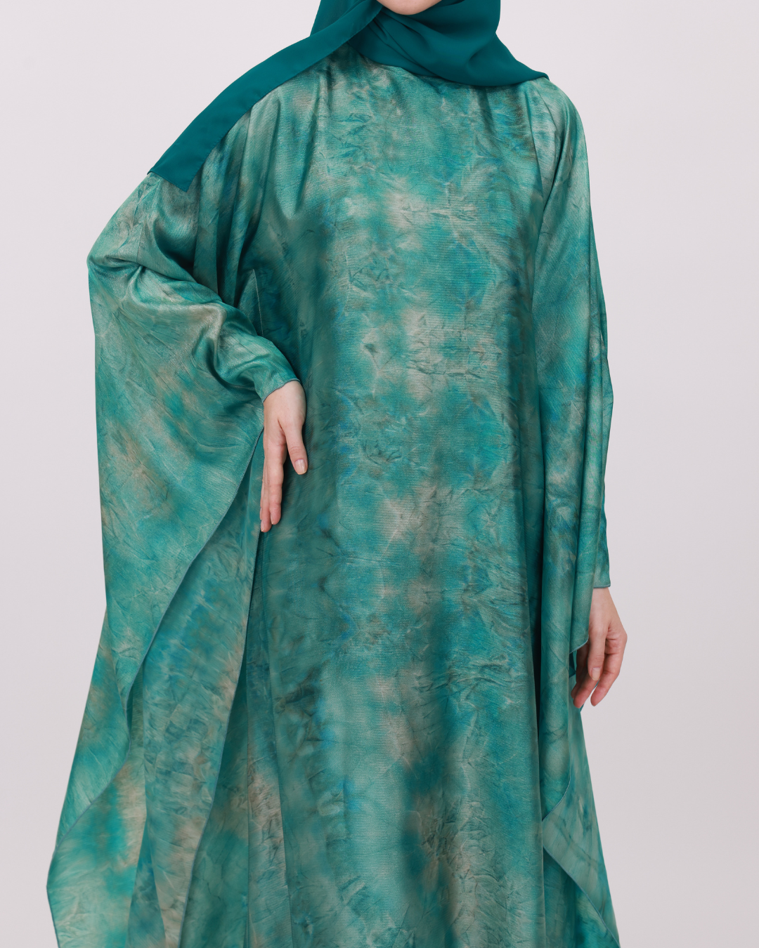 Ocean Blue Kaftan