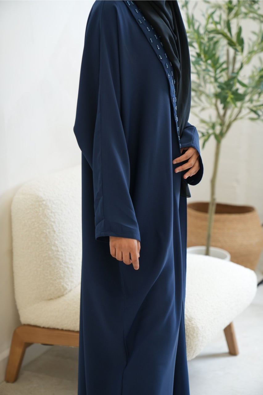 Collar Abaya Sapphire