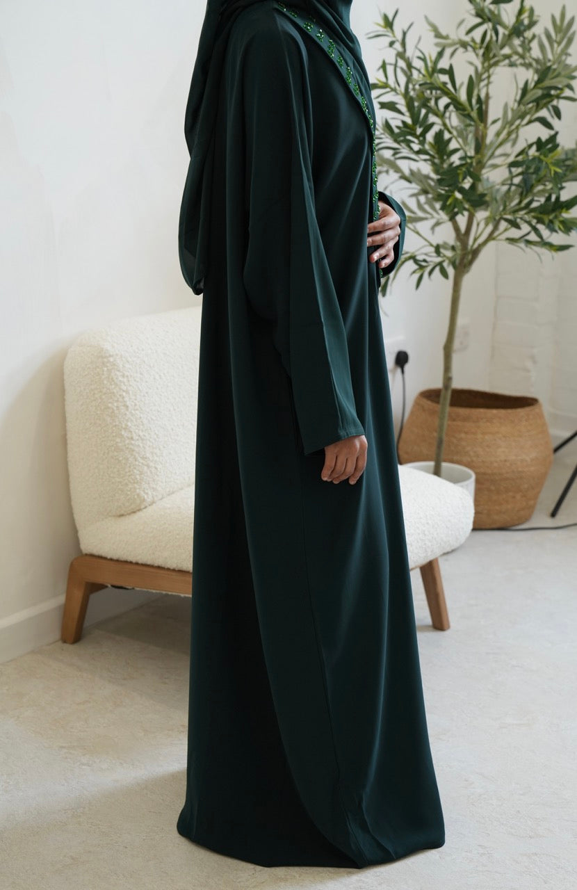 Collar Abaya Emerald