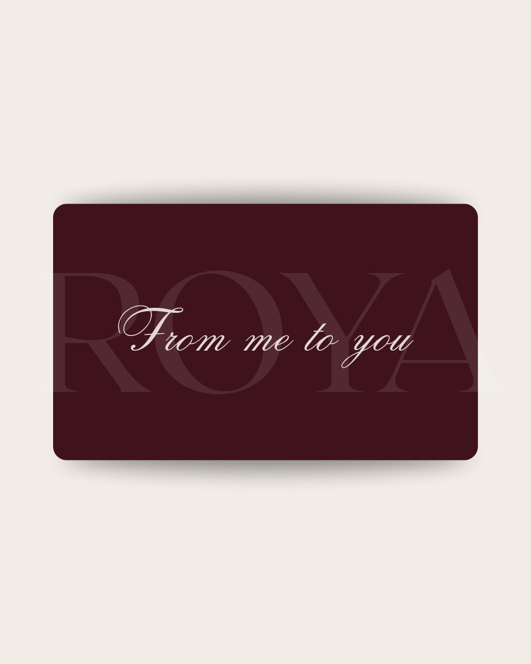ROYA GIFT CARD