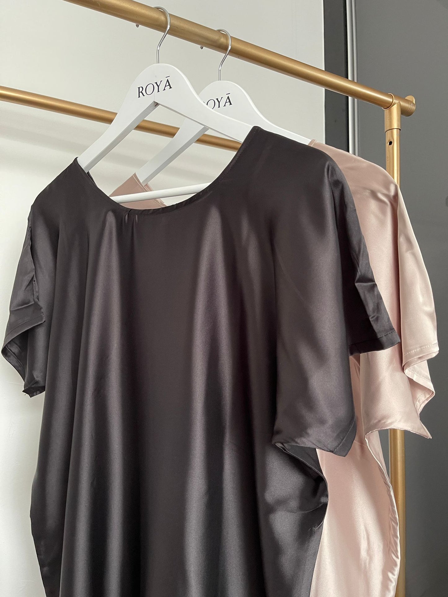 Silk inner slip dress