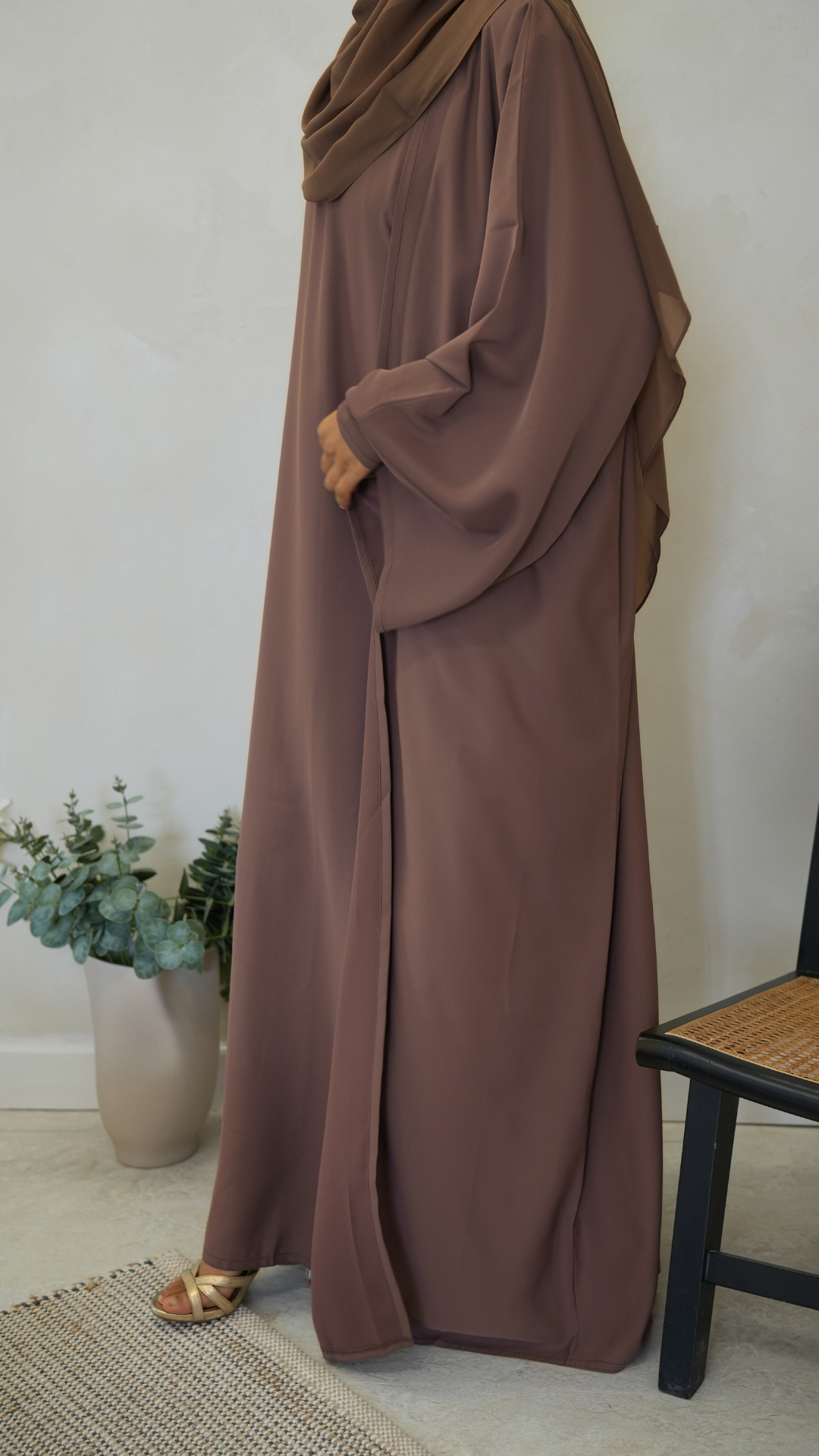 Sahara Collection | Earthy Tones | 3-Piece Abaya Set – ROYA