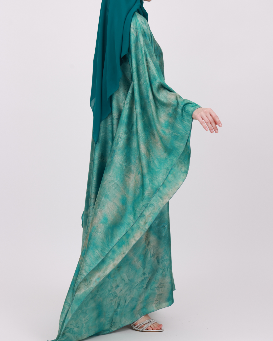 Ocean Blue Kaftan