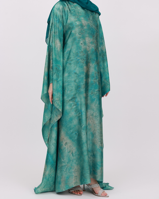 Ocean Blue Kaftan