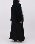 Black lace sleeve