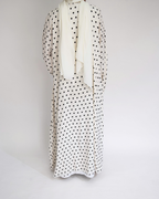 Chiffon Polka Abaya