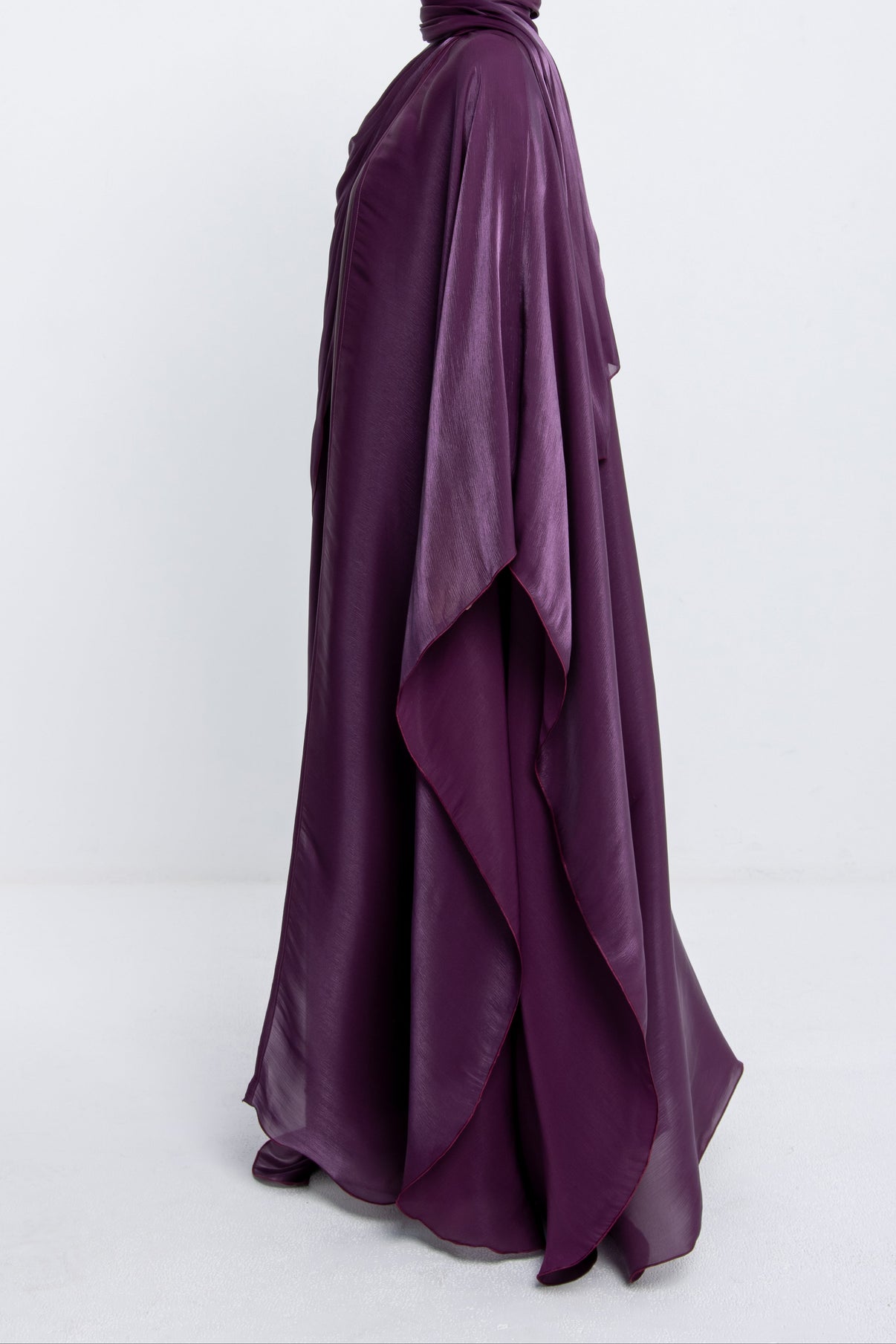 Reem Plum Abaya main image 1