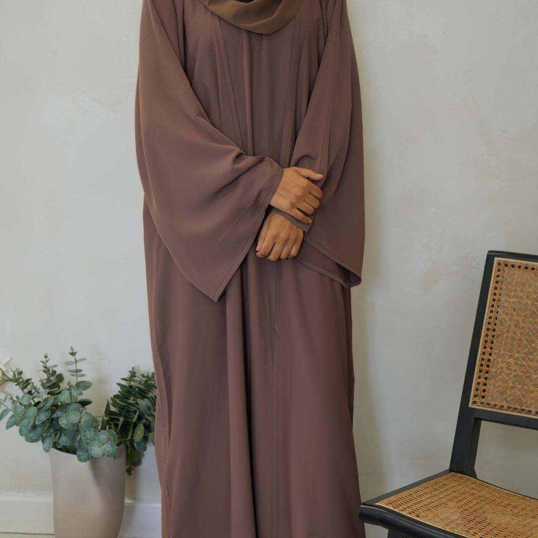 Sahara Collection | Earthy Tones | 3-Piece Abaya Set – ROYA