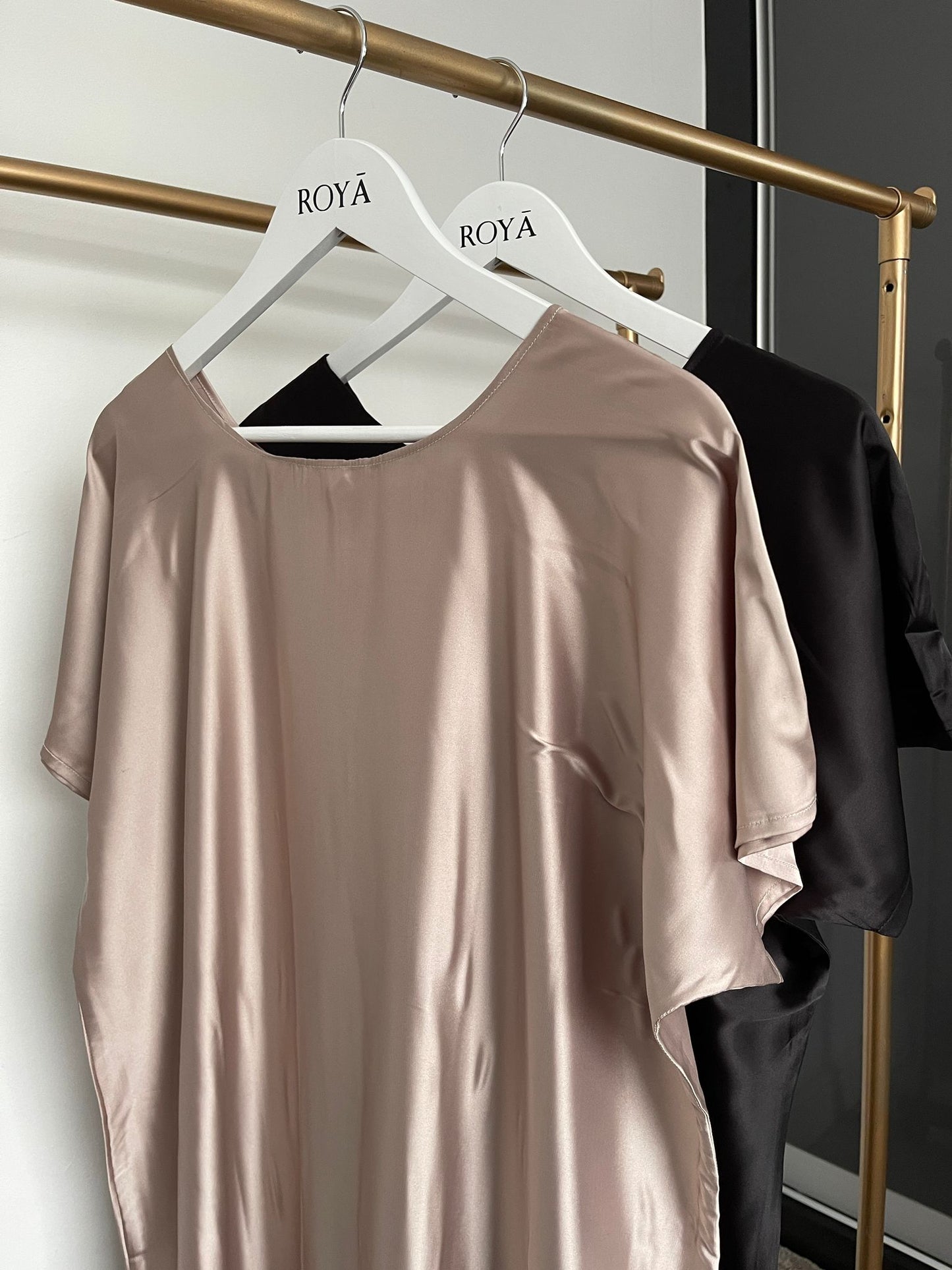 Silk inner slip dress